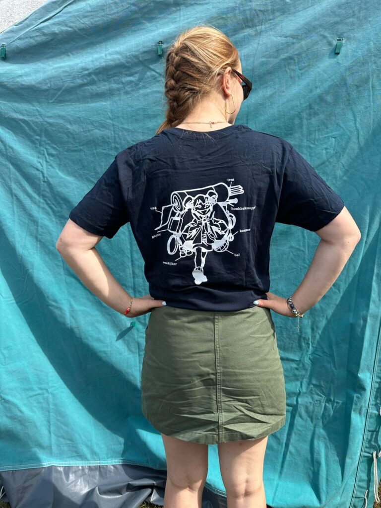 T-shirt Gidsen Mol Centrum (achterkant)
